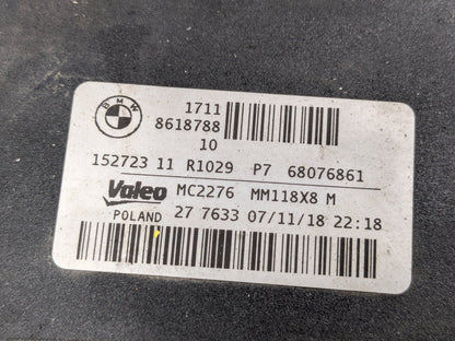 2014 - 2020 BMW 440i F36 Radiator Cooling Condenser Fan Shroud Assembly SET 8618788 B58B30M0