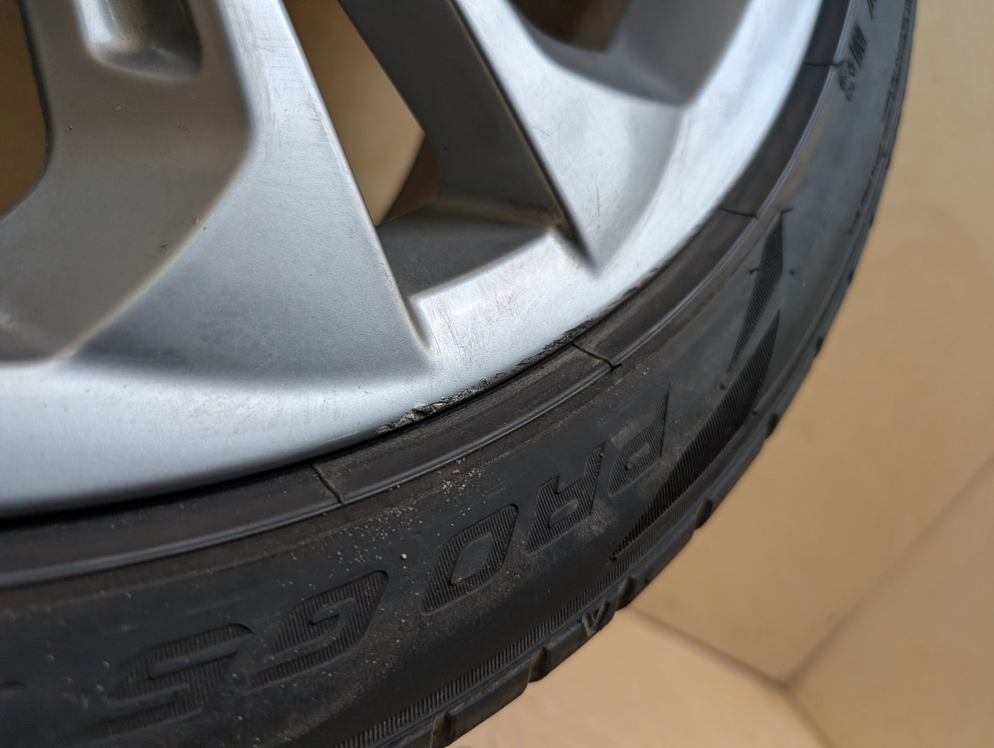 15-18 OEM Audi Q3 Wheel Rim 19x8.5 ET36 Alloy Double Spoke 8U0601025AD
