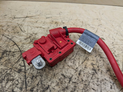 OEM BMW E82 E88 E90 E92 328 335 M3 Battery Plus Pole Terminal Positive Red Cable