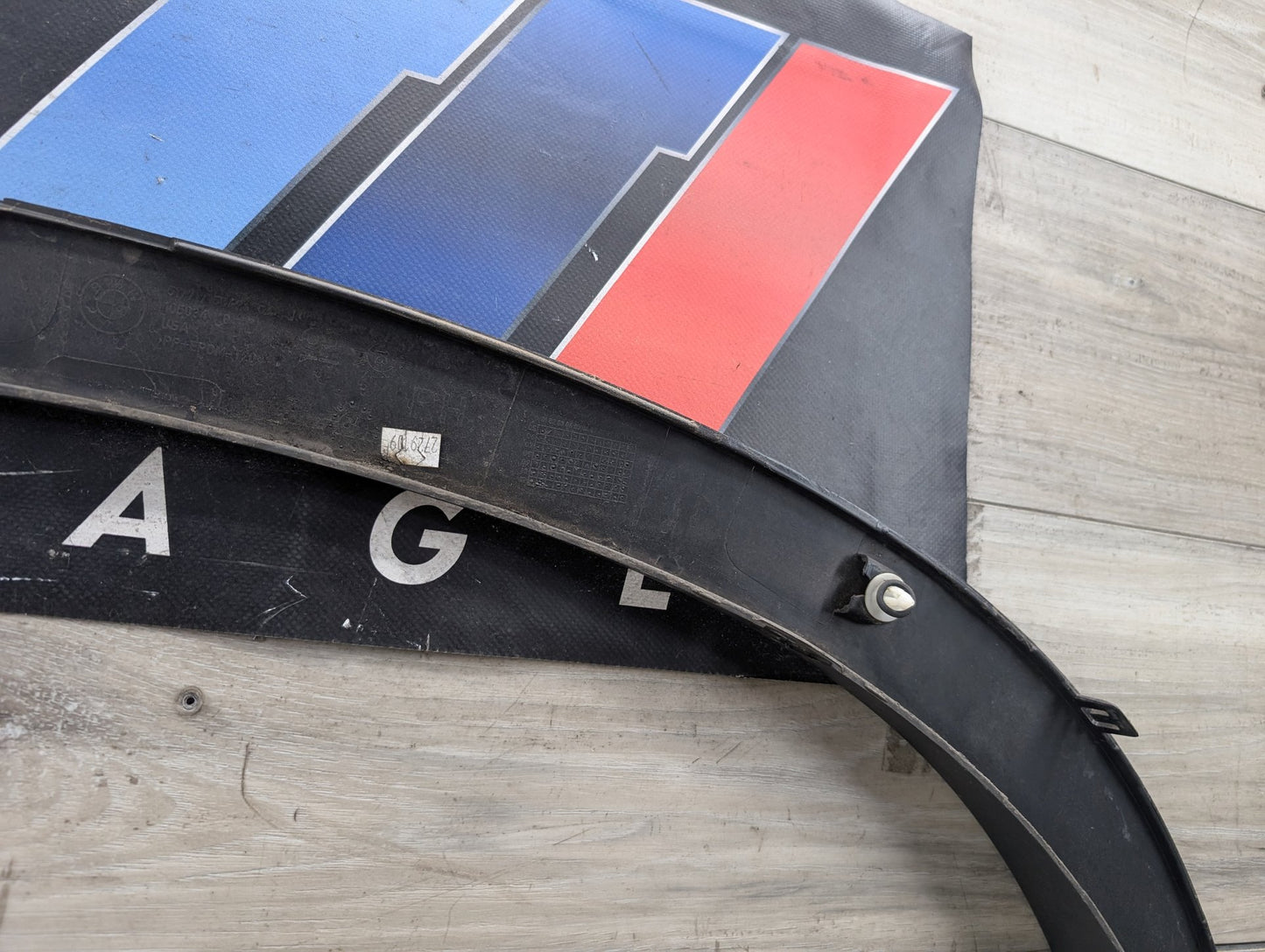 07-13 OEM BMW E70 X5 Rear Right Passenger Fender Flare Wheel Arch Molding Trim