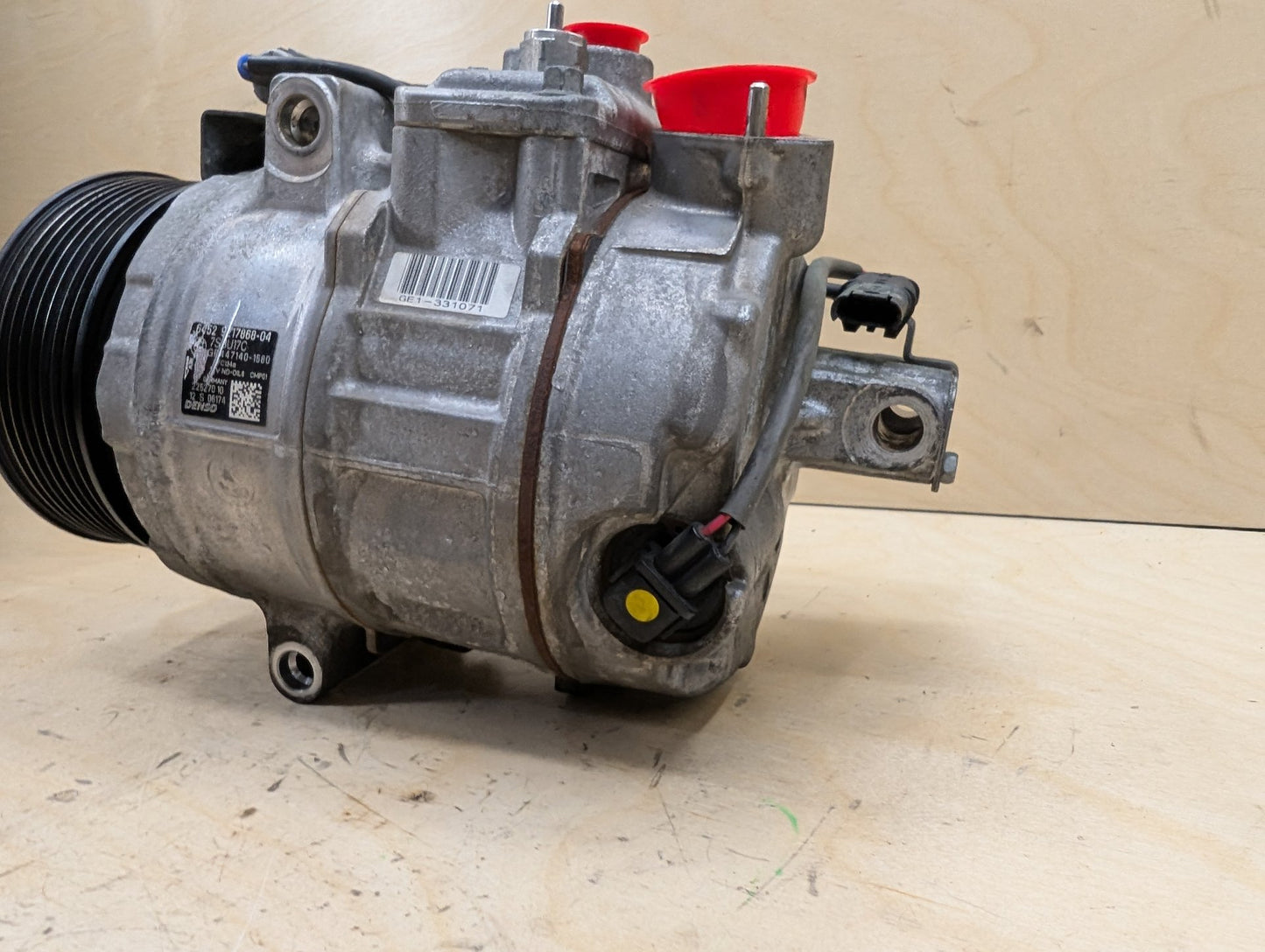 OEM BMW F02 F10 F15 F30 F32 F33 F36 AC Compressor Clutch A/C Pump W/ Pulley N55