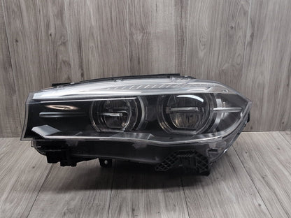 16-19 OEM BMW F15 F16 F85 X5 X6 X5M Left Driver Adaptive LED Headlight w Modules
