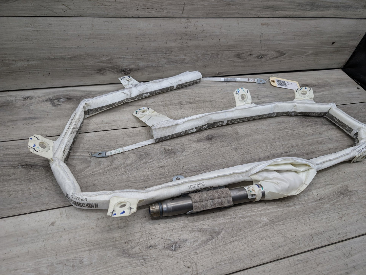 16-22 OEM BMW G12 740 750 M760 Left Driver Top Roof Head Air Bag Airbag Curtain