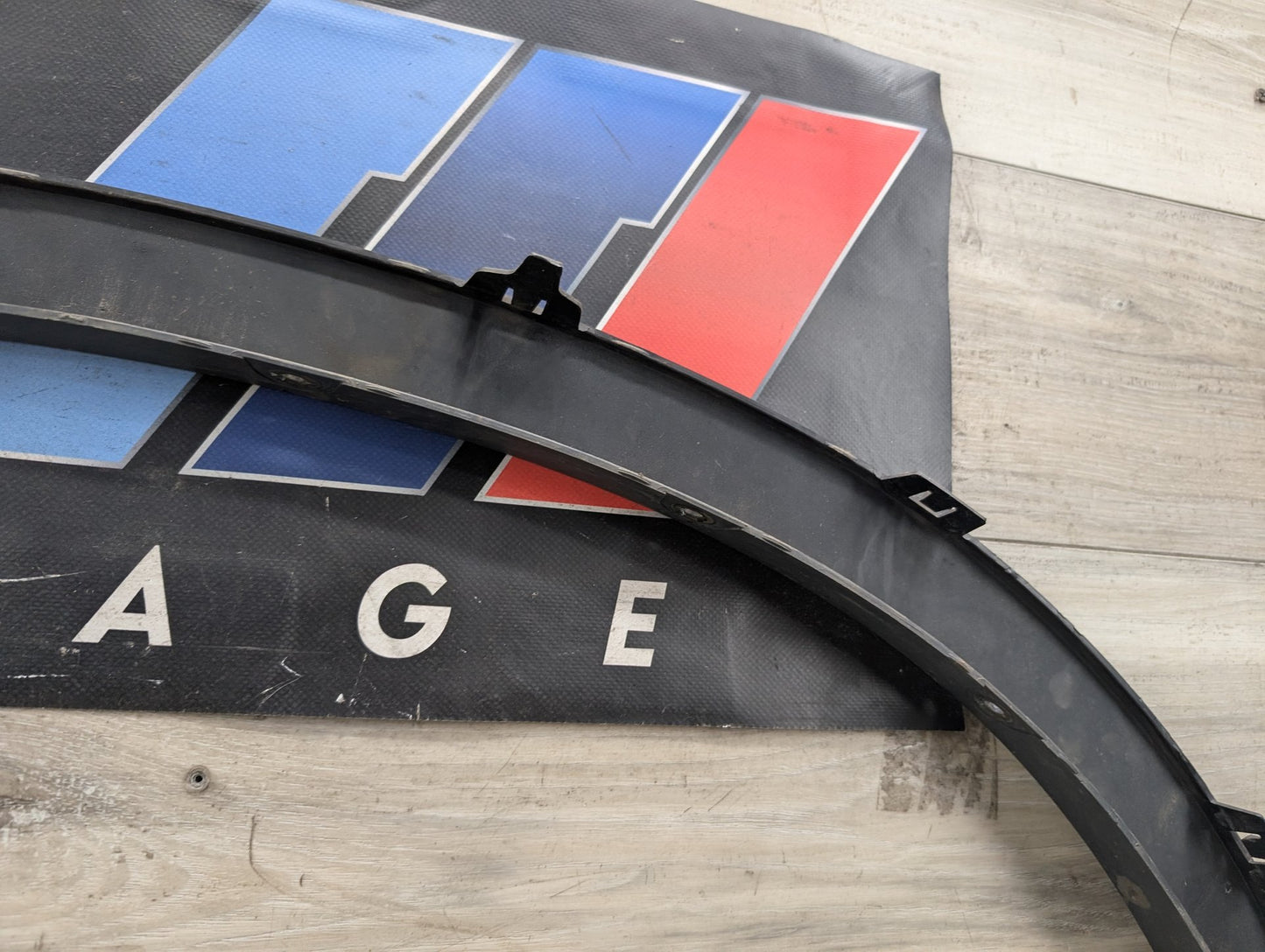 07-13 OEM BMW E70 X5 Front Left Driver Fender Flare Wheel Arch Molding Trim