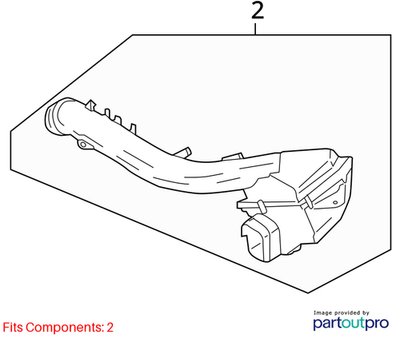 15-20 OEM BMW F80 F82 F83 F87 M2 M3 M4 Left Driver Air Intake Filter Airbox S55
