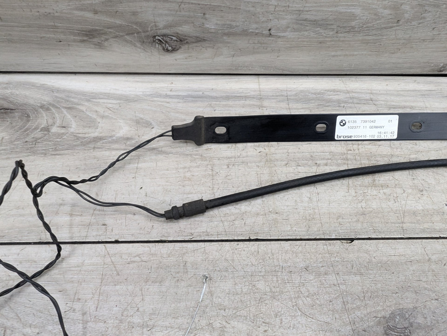 2017-2023 BMW 530i G30 Rear Smart Opener Sensor Module W/ Harness & Strap SET 7498464