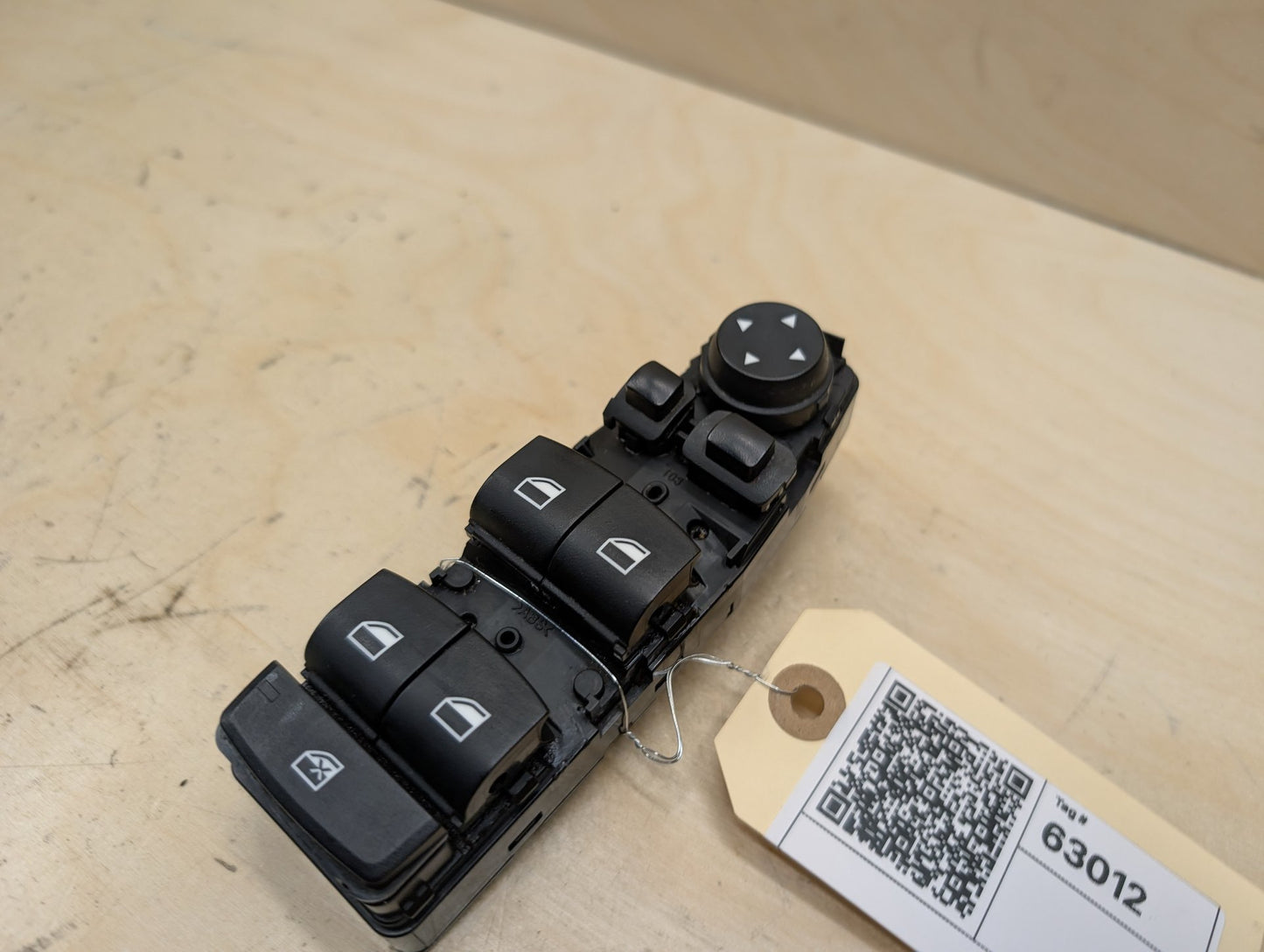 OEM BMW F06 F10 F25 F30 F80 Front Left Driver Main Master Power Window Switch