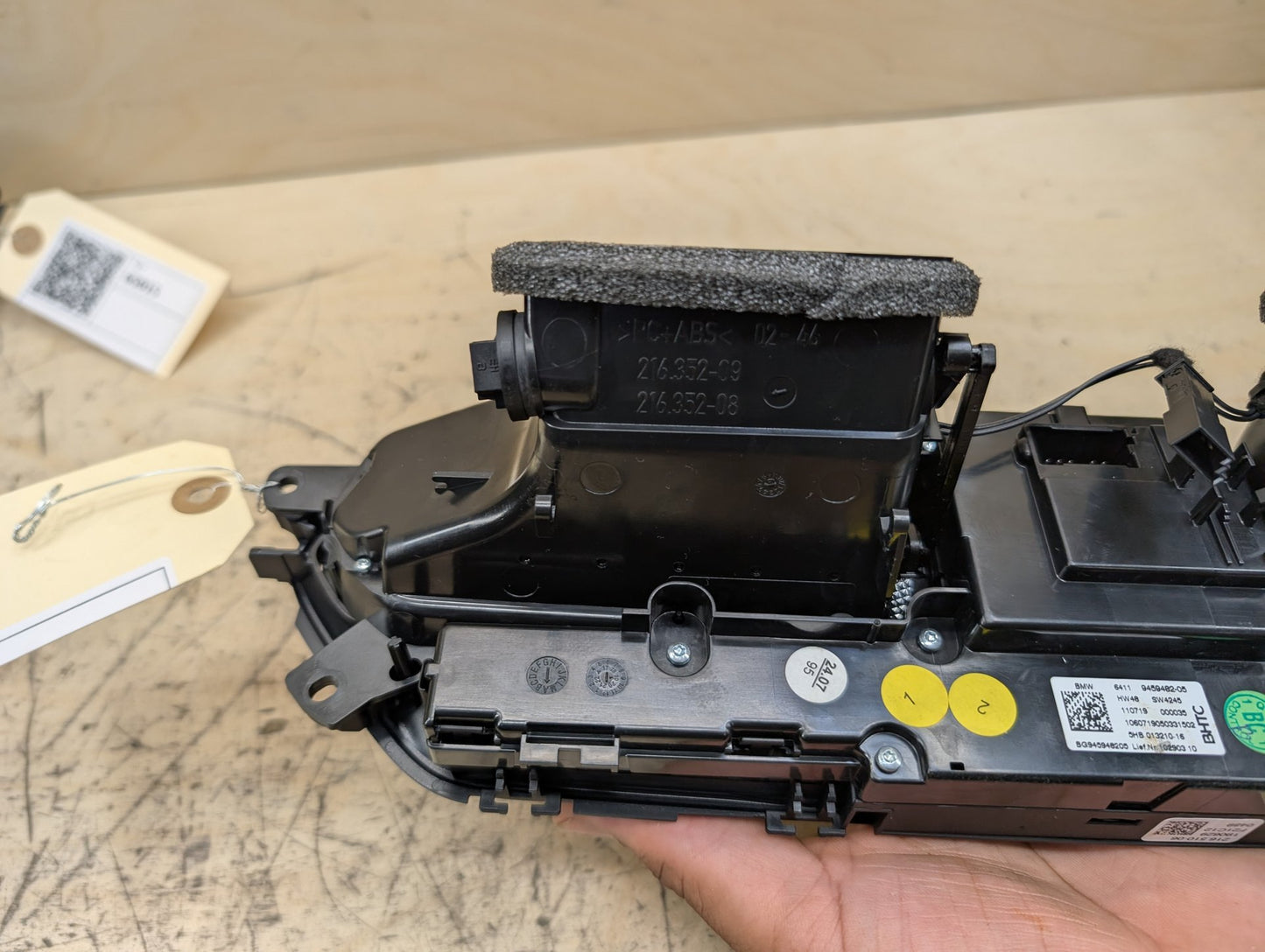 19-21 OEM BMW G20 330 M340 G29 Z4 Dash Center Air Vent Grille AC Control Switch