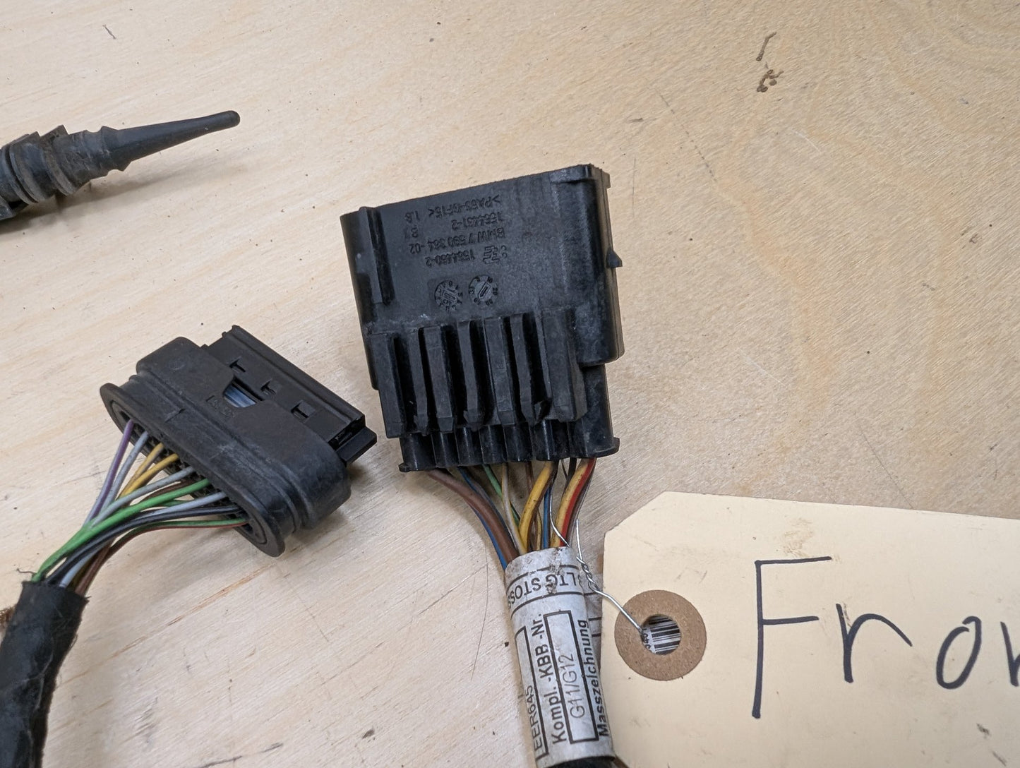 16-19 OEM BMW G11 G12 740 750 Front Parking Distance Sensor PDC Wiring Harness