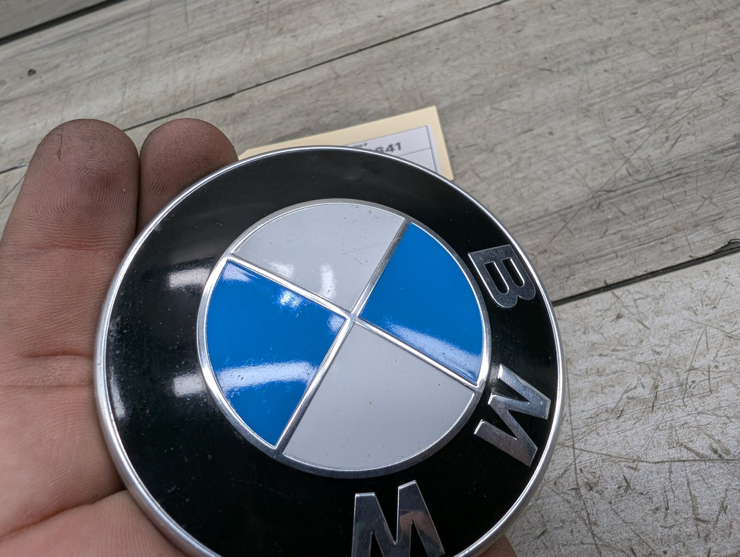 OEM BMW E82 E92 F02 F10 F22 F30 F44 F82 Rear Trunk Lid Round Emblem Logo 82MM