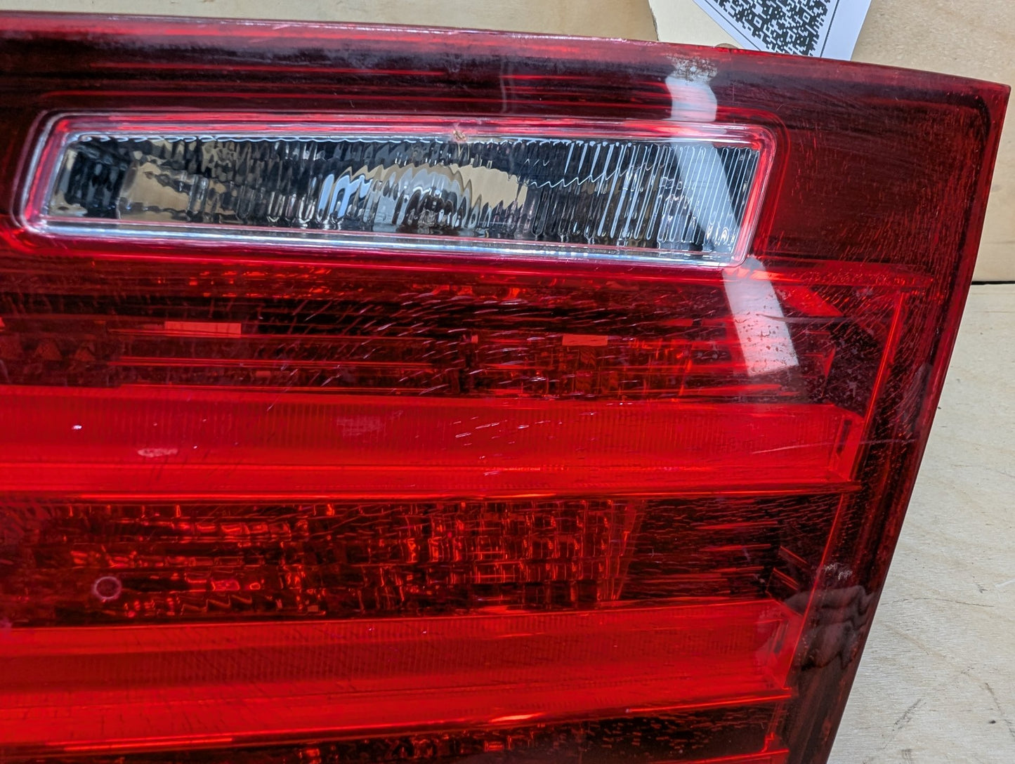 12-15 OEM BMW F30 F80 328 335 M3 Rear Right Passenger Side Inner Tail Light Lamp