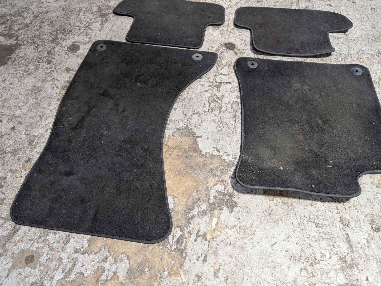 2011-2017 Audi RS5 8T Front Rear Left Right Mat Carpet Floor Mats SET 8K1863691G
