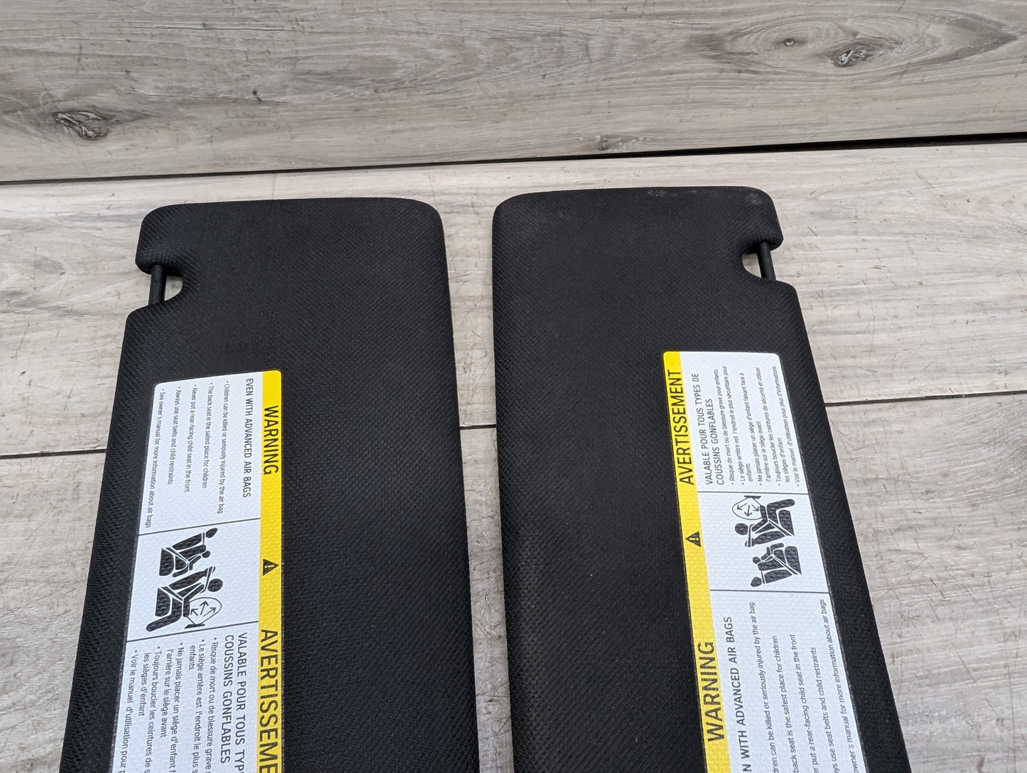 2017-2023 BMW 530i G30 Front Left Right Sun Visor SET 8068741