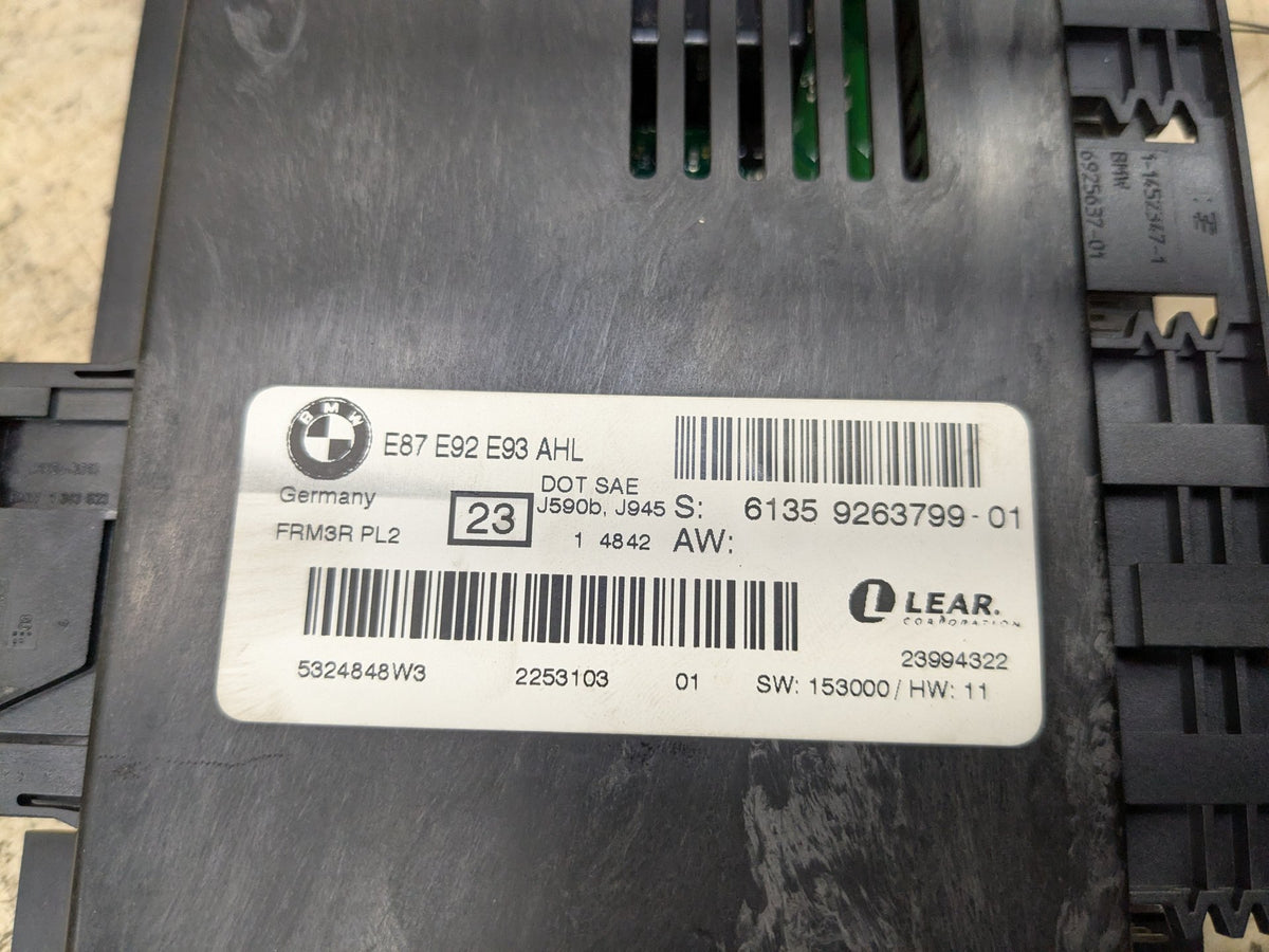 11-13 OEM BMW E92 E93 LCI 335i M3 AHL FRM 3R Footwell Light Control Module
