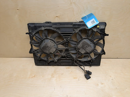 2008 - 2017 Audi S5 8T Radiator Fan Shroud Housing w/ Motor 4H0121003N
