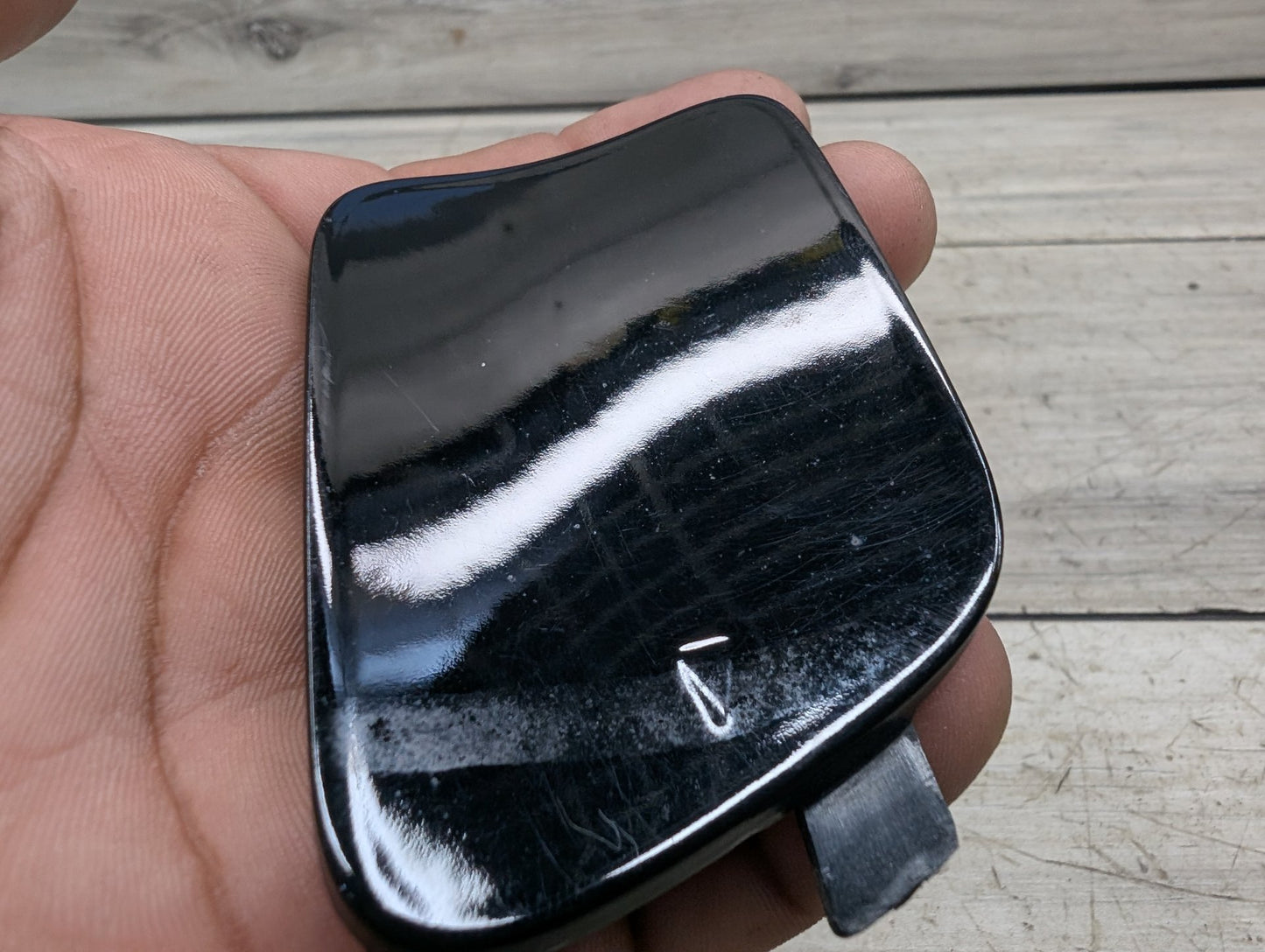 2014 - 2018 BMW X5 F15 Rear Bumper Tow Hook Insert Cover 7294397 N63B