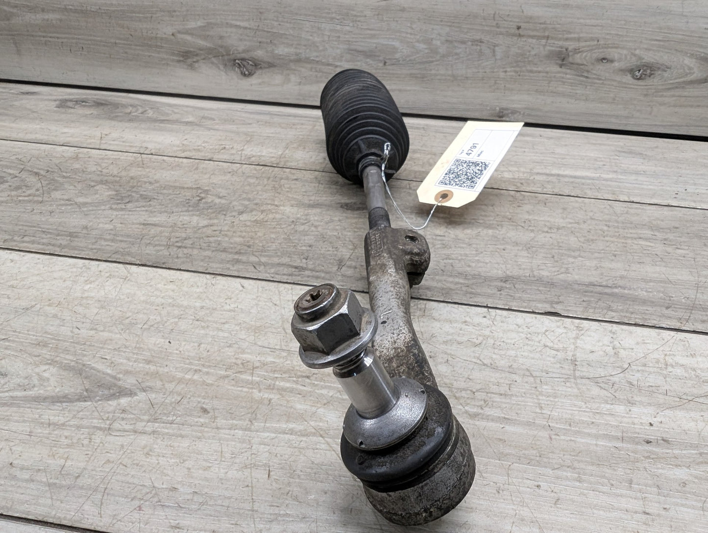 2018 - 2024 BMW X3 G01 Left Driver Tie Rod w/ Boot 4A01665 B46B20O1