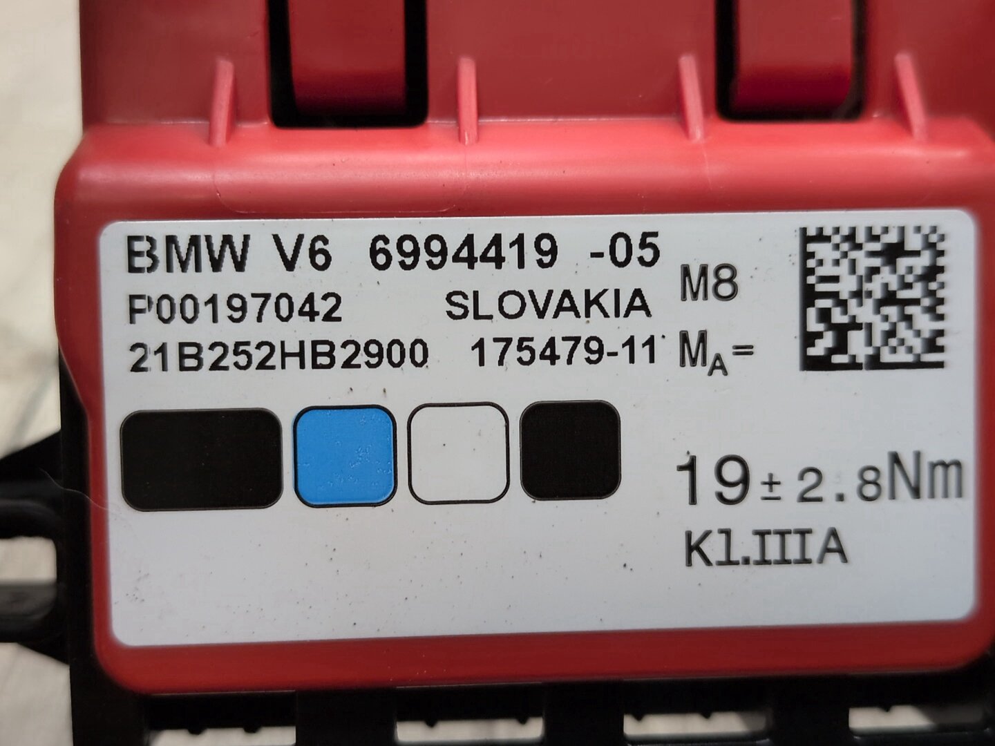 OEM BMW G20 G80 M3 Battery Power Distribution Terminal Junction Fuse Box