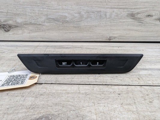 OEM BMW F90 M5 G30 530 540 M550 Front Left Driver Seat Memory Switch Button