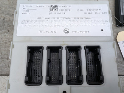 2014 - 2019 BMW 340 F34 Bdc Body Domain Fem Control Module w/ Key 8781423 B58B30M0