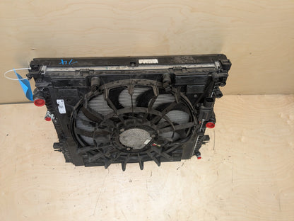 2018-2024 BMW X3 G01 Radiator Cooling Condenser Fan Shroud Assembly 600W SET