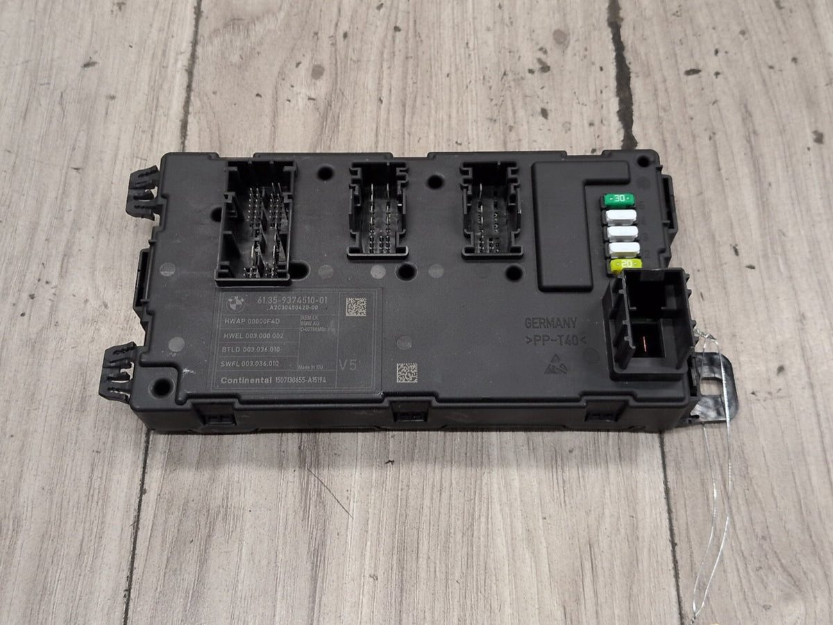 12-18 OEM BMW F82 F30 F32 REM Rear Body Control Unit Electronic Module BCM Box