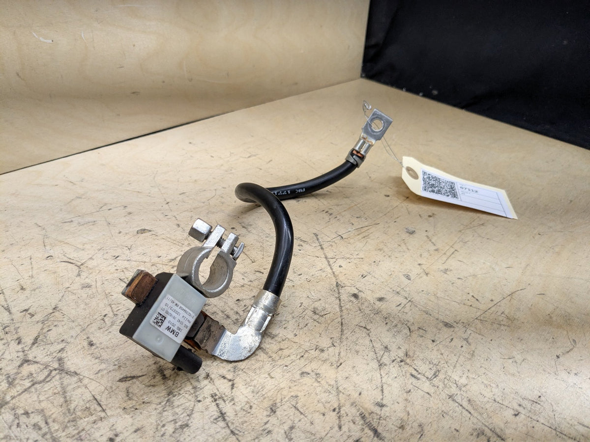 OEM BMW E90 E91 E92 E93 328 330 335 Negative Battery Cable Terminal IBS Sensor