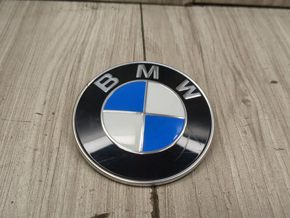Genuine OEM BMW F39 F90 G20 G30 G80 M3 Bumper Hood Trunk Rear Round Emblem 74mm