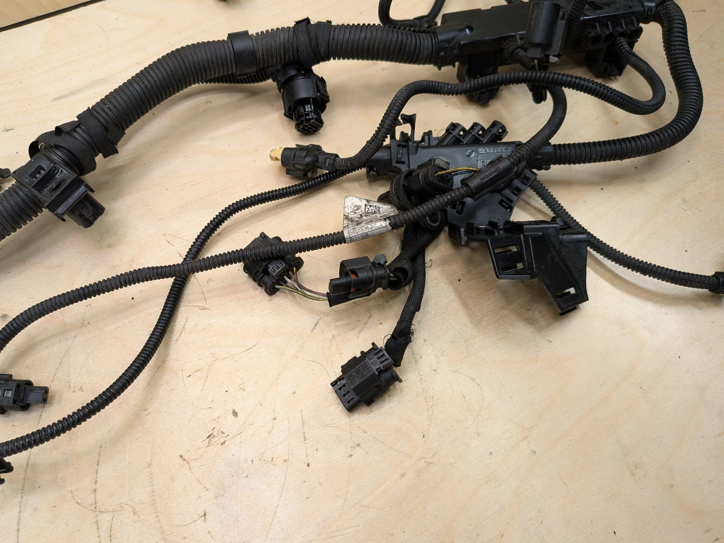 18-21 OEM BMW G01 G02 X3 X4 Engine B46 Motor Module Wiring Wire Harness 2