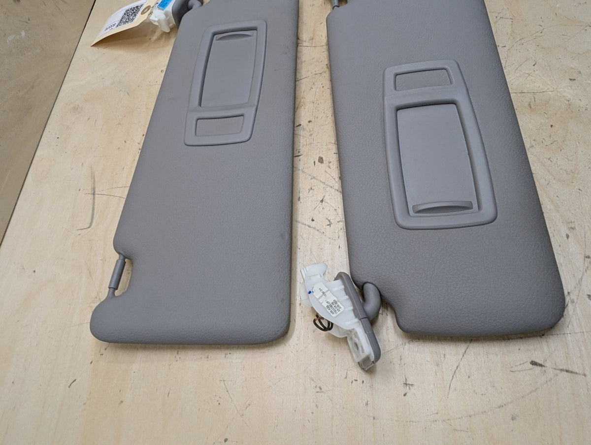 2012-2018 BMW 320i F30 Front Left Right Sun Visor SET 7322291 OEM