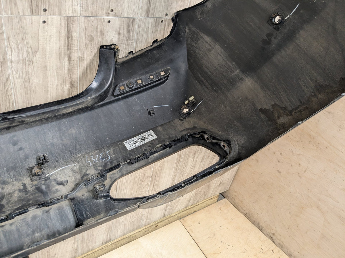 DAMAGE 16-19 BMW G11 G12 740 750 M SPORT Rear Bumper Cover w PDC Holes Black 475