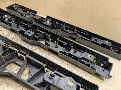 2018-2023 BMW M550i G30 Left Driver Side Rocker Panel Brackets SET 7387345 OEM