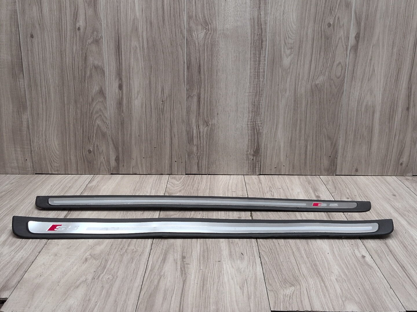 2008 - 2017 Audi S5 8T Front Left Right Scuff Plate Door Sill SET 8T0853373