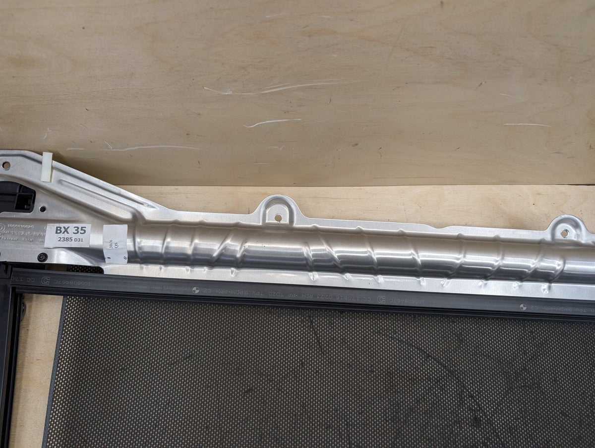 OEM BMW G12 740 750 M760 Rear Left Driver Door Sun Blind Shade Roller Light Lamp