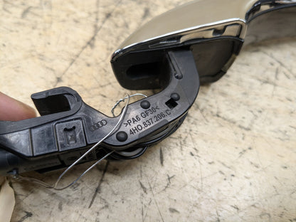 2012-2018 Audi A6 C7 Right Passenger Exterior Door Handle 4H0837206C OEM