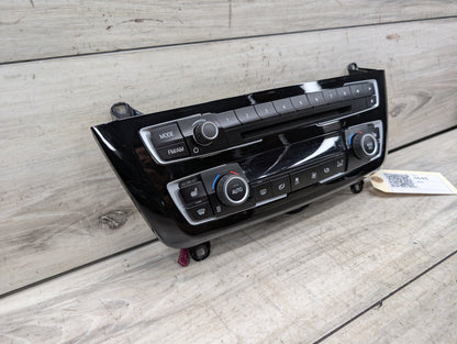 16-18 OEM BMW F30 F32 F34 F80 M3 AC Heater Control Panel Radio Media Buttons