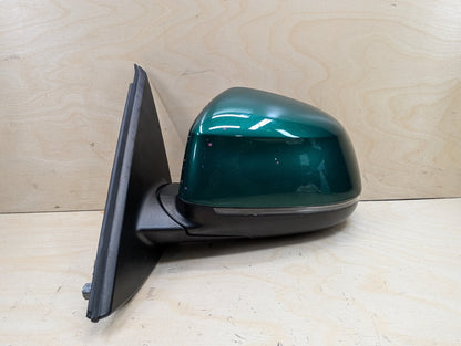 15-19 OEM BMW F16 X6 Left Driver Side Mirror Assembly Heated Auto Dip