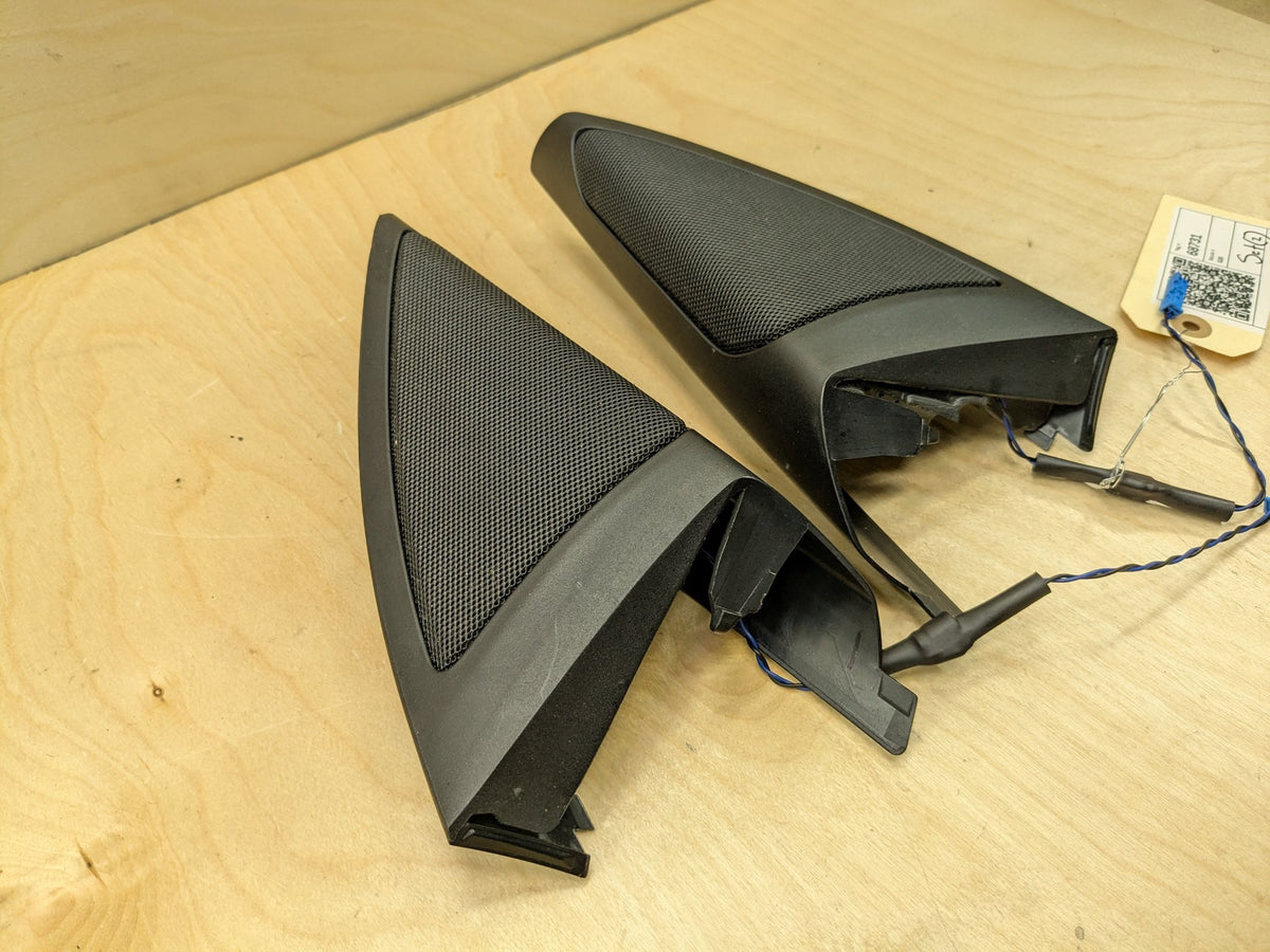 2018-2025 BMW X3 G01 Front Left Right Door Triangle Corner Speaker Assemblys SET 6809630