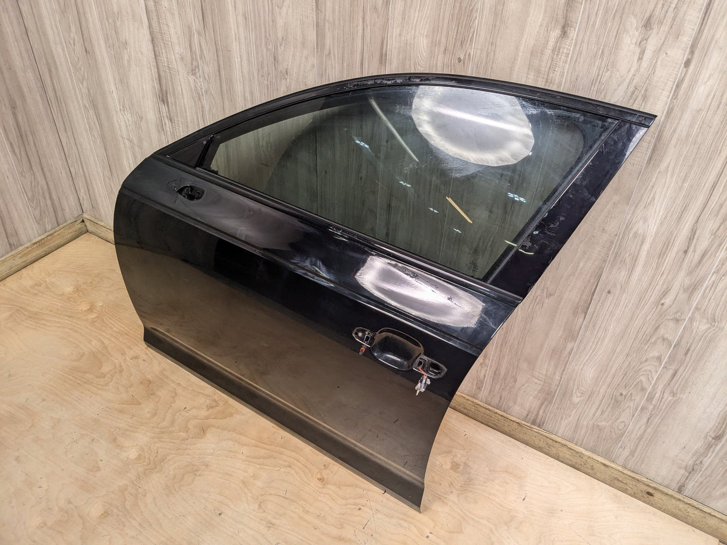 2017-2019 OEM Audi A4 S4 RS4 B9 Front Left Driver Door Shell Panel Black A2