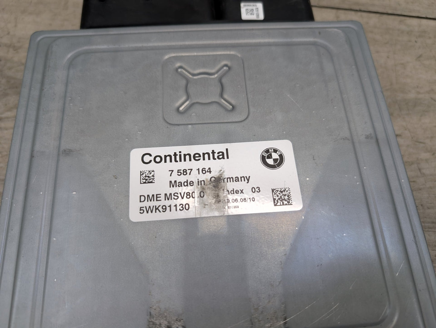 OEM BMW E90 E92 E93 328 N52 Engine ECU DME Computer w/ Cas & Key SET MSV80