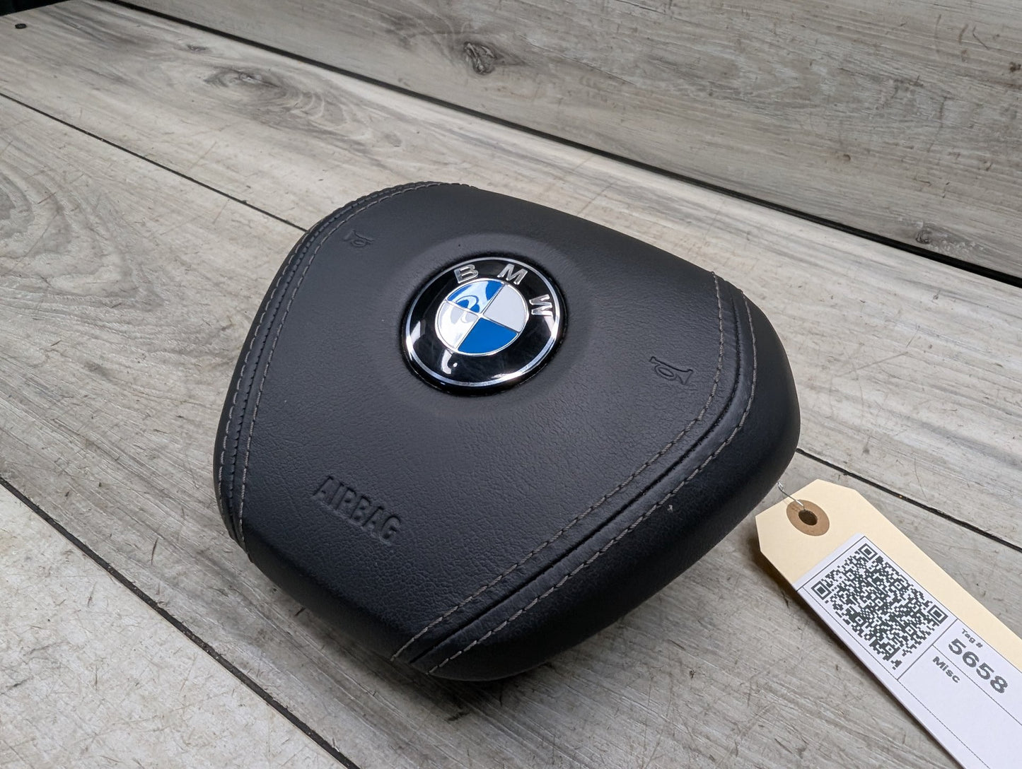 OEM BMW G11 G12 G14 G15 G16 Front Driver Leather Steering Wheel Airbag Air Bag