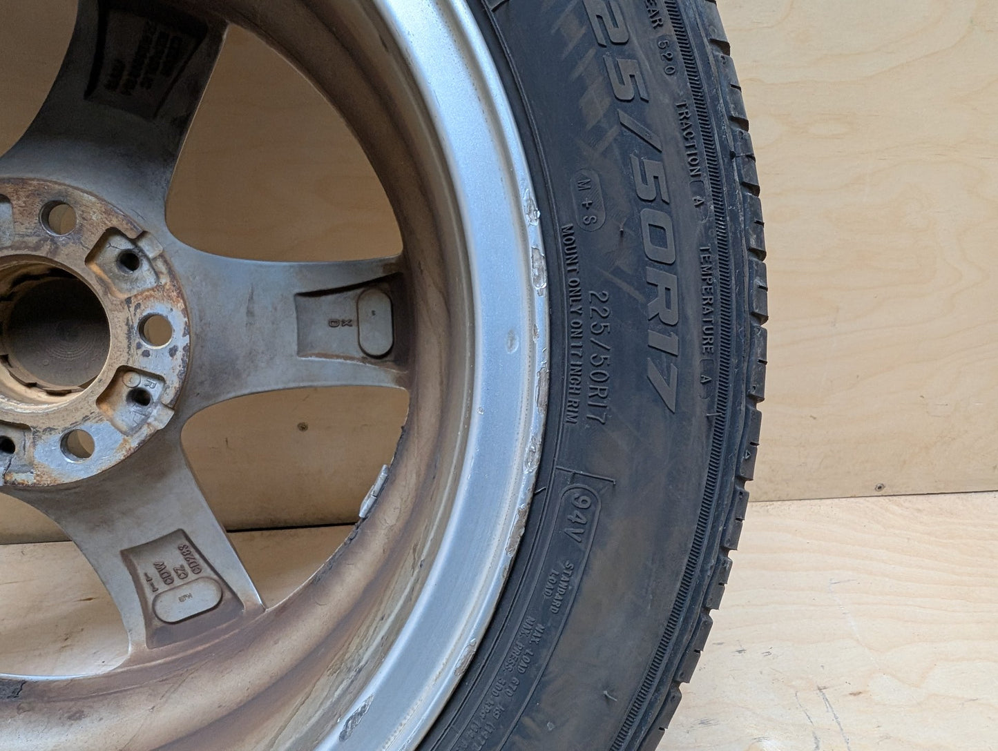 OEM BMW F30 F32 F33 F36 328 335 428 Wheel Rim 17x7.5 ET:37 Star Spoke Style 393