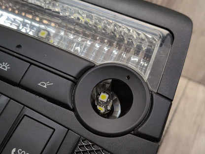 07-14 OEM BMW E70 E71 X5 X6 Roof Overhead Console Dome Light SOS Switch Black