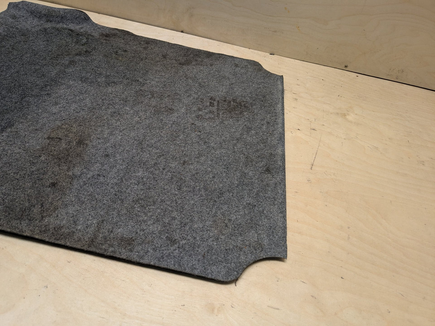 07-13 OEM BMW E93 328 335 Rear Trunk Floor Mat Carpet Cargo Cover Gray