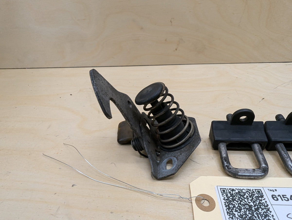 2007-2013 BMW 328i E93 Hood Bonnet Safety Lock Latches SET 7073916 OEM