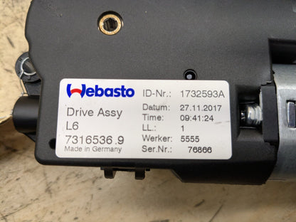 OEM BMW F06 F82 F80 F13 F32 F10 M2 M3 M4 M6 Upper Sunroof Moon Roof Motor Unit