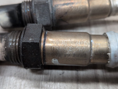 2015-2018 Audi Q3 8U Cat Catalytic Oxygen O2 Lambda Probe Sensors SET 06J906262