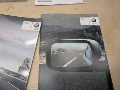 2014 BMW 328i F30- Owners Manual Books w/ Case SET