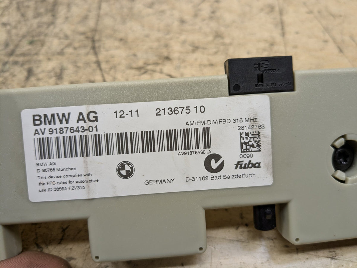2007-2013 BMW 328i E92 Antenna Telematics Control Module 9187643 OEM