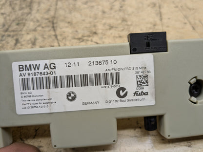2007-2013 BMW 328i E92 Antenna Telematics Control Module 9187643 OEM